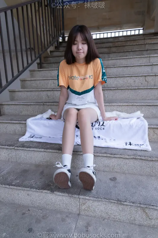 [BoBoSocks袜啵啵]NO.069 小甜豆-vans板鞋、白棉袜、肉丝 11